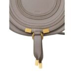 CHLOE MARCIE SMALL SADDLE BAG CASHMERE GREY