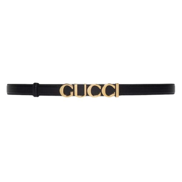 GUCCI BUCKLE THIN BELT