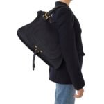 CHLOE MARCIE LARGE DOUBLE CARRY BAG MIDNIGHT BLUE