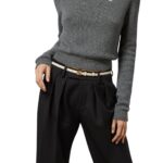 GUCCI THIN PATENT DOUBLE G BELT