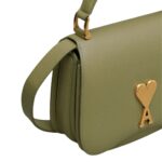 AMI MINI PARIS PARIS BAG IN OLIVE