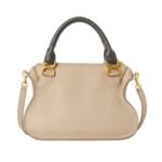 CHLOE MARCIE DOUBLE CARRY BAG FLORAL GREY