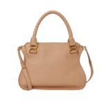MARCIE SMALL DOUBLE CARRY BAG LIGHT TAN