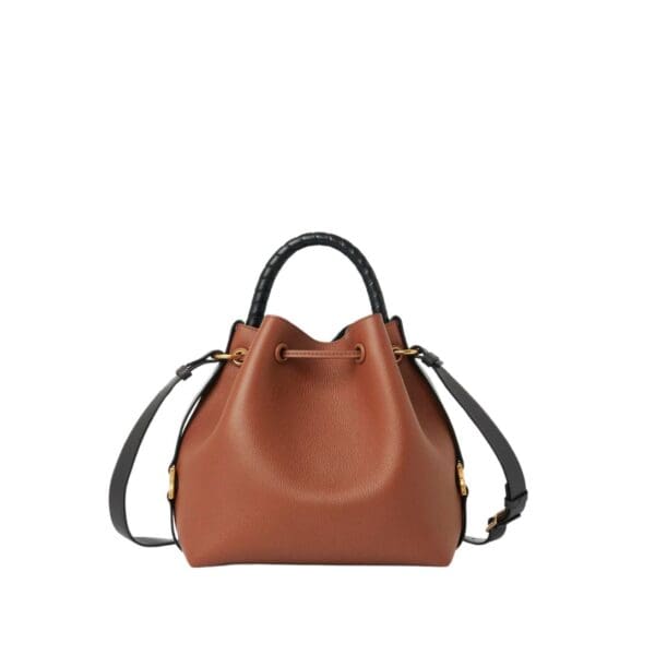 CHLOE MARCIE BUCKET BAG TAN