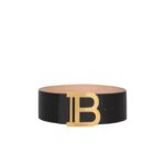 BALMAIN B-Belt in leather