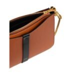CHLOE MARCIE POUCH ON CHAIN TAN