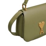 AMI MINI PARIS PARIS BAG IN OLIVE
