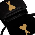 AMI NANO PARIS PARIS BAG IN BLACK