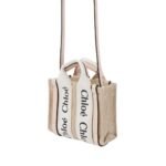 WOODY NANO TOTE CEMENT PINK