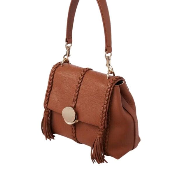 CHLOE PENELOPE SMALL SOFT SHOULDER BAG CARAMEL