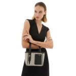 VALEXTRA SOFT LACE BUCKET MICRO BAG