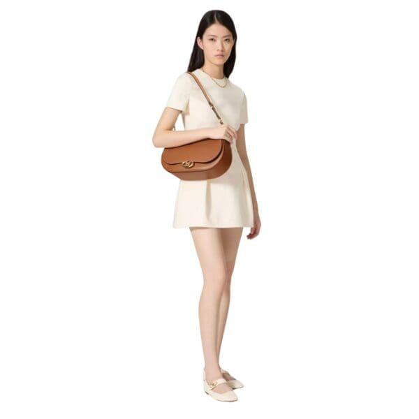 VALENTINO GARAVANI OHVAL MEDIUM SHOULDER BAG IN NAPPA CALFSKIN