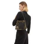 VALEXTRA SOFT RAFFIA AND COTTON BUCKET MINI BAG