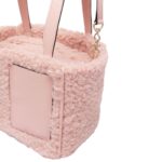 VALEXTRA SOFT BOUCLÈ BUCKET MICRO BAG