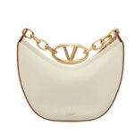 MOON MINI HOBO BAG IN NAPPA LEATHER WITH CHAI