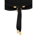 CHLOE MARCIE MEDIUM SADDLE BAG BLACK