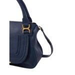 CHLOE MARCIE DOUBLE CARRY BAG NAVY