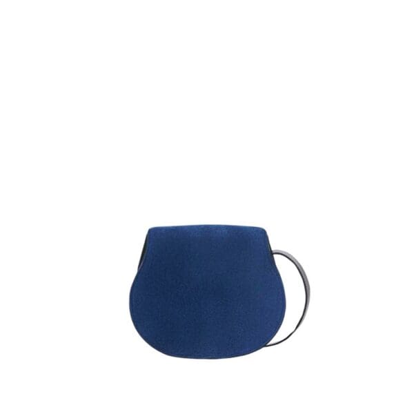 CHLOE MARCIE MEDIUM SADDLE BAG DEEP DENIM