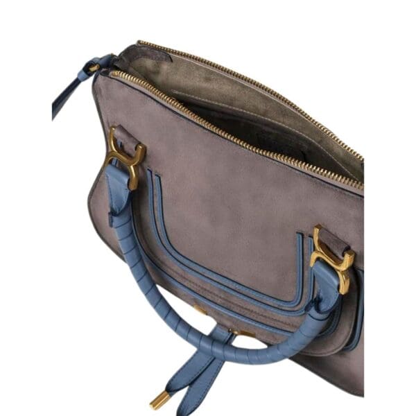 CHLOE MARCIE DOUBLE CARRY BAG CASHMERE GREY