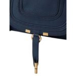CHLOE MARCIE SMALL DOUBLE CARRY BAG NAVY
