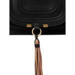 CHLOE MARCIE SMALL DOUBLE CARRY BAG BLACK