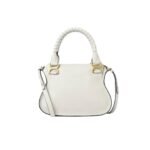 CHLOE MARCIE SMALL DOUBLE CARRY BAG WHITE