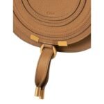 CHLOE MARCIE SMALL SADDLE BAG POTTERY BROWN