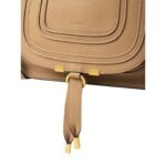 CHLOE MARCIE SMALL DOUBLE CARRY BAG MILKY BROWN