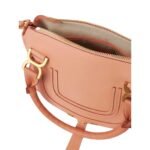 CHLOE MARCIE SMALL DOUBLE CARRY BAG TERRACOTTA PINK