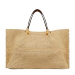 VALENTINO GARAVANI MEDIUM STRAW SUMMER TOTE