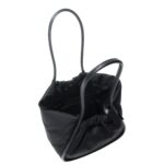 PROENZA LARGE RUCHED TOTE IN PUFFY NYLON BLACK