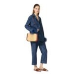 VALENTINO GARAVANI VLOGO SIGNATURE RAFFIA SMALL HANDBAG