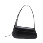 SANTONI BLACK LEATHER THEPLUTO BAG