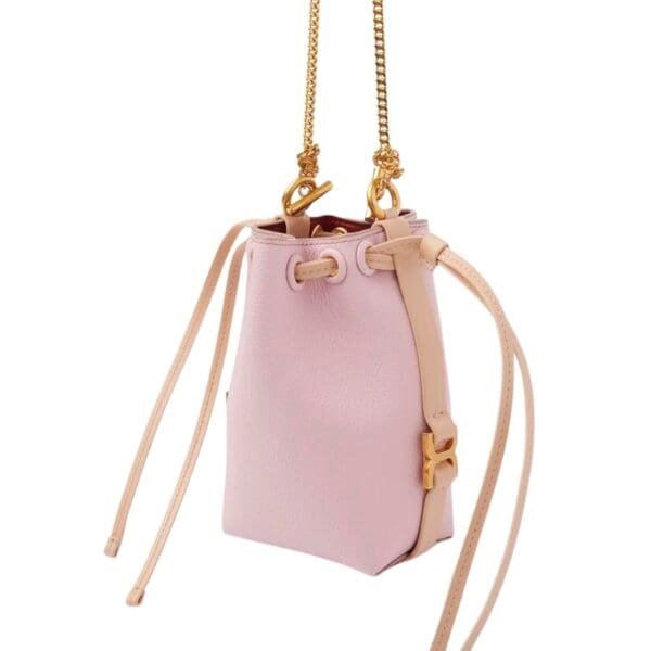 CHLOE MARCIE MICRO BUCKET POWDER PINK