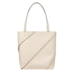 VALENTINO GARAVANI ROCKSTUD WISPY SHOPPING BAG IN CALFSKIN
