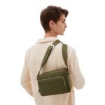 VALEXTRA V-LINE REPORTER BAG