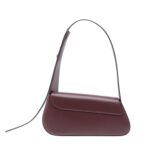 SANTONI BURGUNDY LEATHER THEPLUTO BAG