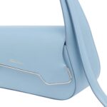 SANTONI LIGHT BLUE LEATHER THEPLUTO BAG