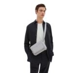 VALEXTRA V-LINE REPORTER BAG
