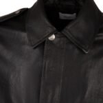 BALLY BLOUSON IN BLACK LEATHER