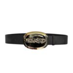 DSQUARED2 PLAQUE BELT GOLDEN