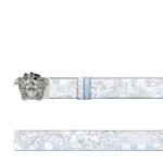 VERSACE LA MEDUSA REVERSIBLE LEATHER BELT 4 cm