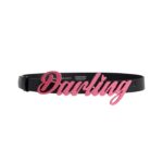DSQUARED2 ICON DARLING PLAQUE BELT