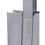 CHLOE MEDIUM WOODY TOTE BAG STORM BLUE