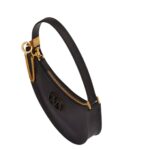 VALENTINO GARAVANI MINI VLOGO SIGNATURE GRAINY CALFSKIN HOBO BAG