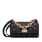 VALENTINO GARAVANI ROCKSTUD SPIKE IN NAPPA PATCHWORK