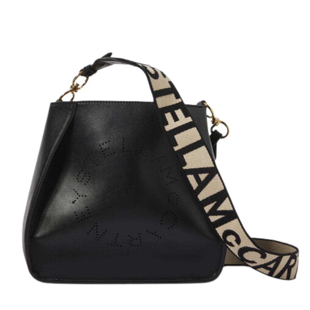 vSTELLA MCCARTNEY LOGO CROSSBODY BAG