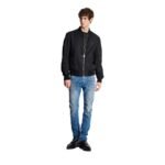 BALMAIN PB NYLON BOMBER JACKETB