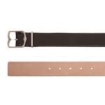 BALLY EMBLEM 35MM BELT IN BLACK PATENT LEATHER