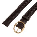 BALLY EMBLEM 35MM BELT IN LEATHER